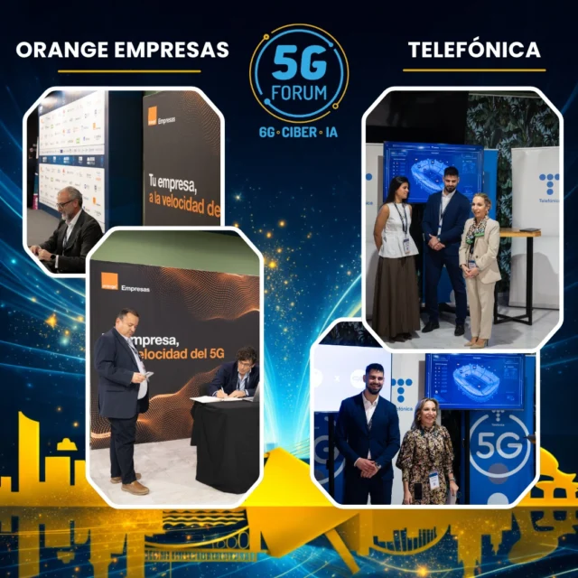 🚀 La IX edición del @5gforum nos ha permitido disfrutar de una zona expositiva de altísimo nivel con más de 20 stands en los que hemos podido ver, sentir y experimentar en vivo cómo el #5G está transformando ámbitos clave como la inteligencia artificial, las smart cities, la movilidad conectada, la #ciberseguridad, el edge computing, la automatización industrial, la salud digital o los servicios inteligentes.
 
🌐 Un espacio donde la innovación ha cobrado vida a través de demostraciones tecnológicas, casos de uso reales y experiencias inmersivas que han mostrado el enorme potencial de las tecnologías que ya están definiendo el presente y el futuro del ecosistema digital.
 
👏 Gracias a todas las entidades expositoras que han hecho posible esta nueva edición del foro: Orange Empresas - @orange_es, @telefonica, @vodafone_es, @digimobil_es, @ayscom_esp, @viavifiber / @wavecontrol_rf, @indracompany, @teltronic.official, Axión, @gradiantct, @manageengine, @infouma, @nokia, @italtel_hq, Gsertel, Neutroon, @rohdeandschwarz, SAPEC, Ethon Shield, Anritsu y @secmotic_official 
 
💡 Sin vuestro compromiso, innovación y apuesta por el desarrollo tecnológico, el 5G Forum no sería posible. ¡Gracias por convertir esta IX edición en un auténtico escaparate del futuro conectado!
 
➡️️ '𝟓𝐆 𝐅𝐨𝐫𝐮𝐦': 𝟏𝟐-𝟏𝟓 𝐦𝐚𝐲𝐨 𝟐𝟎𝟐𝟔
 
📍 2 jornadas presenciales en el @auditoriocartuja de @sevillatechpark, y 2 virtuales.
 
#5GForum26 #5G #6G #IA #redes #telefonía #conectividad #cloud #tecnología #conexiones #innovación #ciberseguridad #redesnoterrestres #NTN #Sevilla