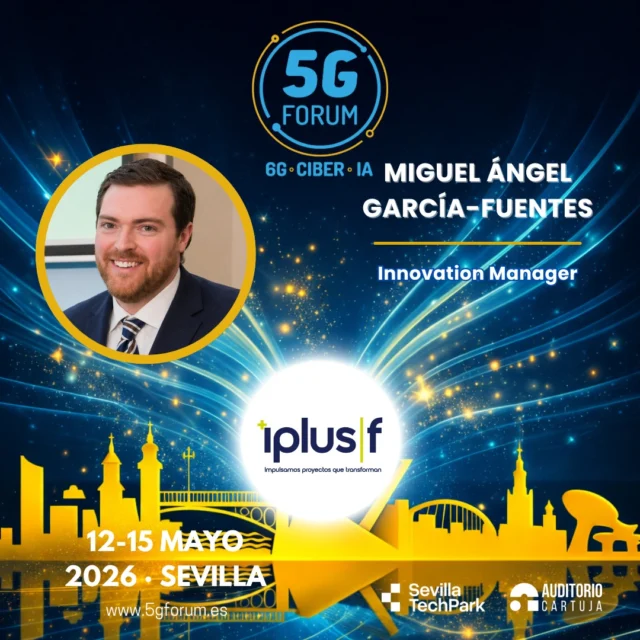 🎙️ 𝗦𝗽𝗲𝗮𝗸𝗲𝗿: 𝗠𝗶𝗴𝘂𝗲𝗹 Á𝗻𝗴𝗲𝗹 𝗚𝗮𝗿𝗰í𝗮-𝗙𝘂𝗲𝗻𝘁𝗲𝘀, Innovation Manager de iplus|F

🗣️ 𝗧𝗼𝗽𝗶𝗰: Financiación consorciada de la soberanía europea en 5G

➡️️ '𝟓𝐆 𝐅𝐨𝐫𝐮𝐦': 𝟏𝟐-𝟏𝟓 𝐦𝐚𝐲𝐨 𝟐𝟎𝟐𝟔

📍 2 jornadas presenciales en el @auditoriocartuja de @sevillatechpark, y 2 virtuales.

#5GForum26 #5G #6G #IA #redes #telefonía #conectividad #cloud #tecnología #conexiones #innovación #ciberseguridad #redesnoterrestres #NTN #Sevilla