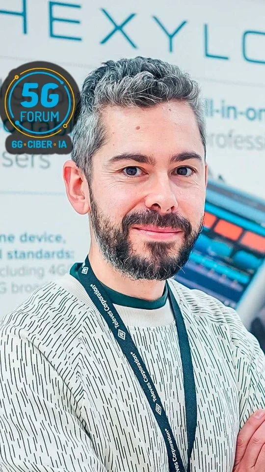 🎙️ 𝗦𝗽𝗲𝗮𝗸𝗲𝗿: 𝗠𝗮𝗻𝘂𝗲𝗹 Á𝗻𝗴𝗲𝗹 Á𝗹𝘃𝗮𝗿𝗲𝘇, Technical Sales Area Manager at Gsertel

🗣️ 𝗧𝗼𝗽𝗶𝗰: Validación de una red privada 5G con Hexylon Gamma

➡️️ '𝟓𝐆 𝐅𝐨𝐫𝐮𝐦': 𝟏𝟐-𝟏𝟓 𝐦𝐚𝐲𝐨 𝟐𝟎𝟐𝟔

📍 2 jornadas presenciales en el @auditoriocartuja de @sevillatechpark, y 2 virtuales.

#5GForum26 #5G #6G #IA #ciberseguridad