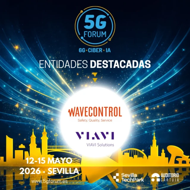 📶 @wavecontrol_rf y @viavifiber serán entidades destacadas en la IX edición del @5gforum. Además, estarán presentes en la zona expositiva, donde mostrarán de primera mano sus soluciones más innovadoras y su visión del futuro del sector.

✨ Un punto de encuentro imprescindible en el que el 5G se conecta con ámbitos clave como redes, inteligencia artificial, ciberseguridad, IoT y salud digital, generando un espacio único para compartir conocimiento, impulsar la innovación y explorar nuevas oportunidades… “𝘋𝘰𝘯𝘥𝘦 𝘭𝘰𝘴 𝘭í𝘥𝘦𝘳𝘦𝘴 𝘵𝘦𝘤𝘯𝘰𝘭ó𝘨𝘪𝘤𝘰𝘴 𝘴𝘦 𝘥𝘢𝘯 𝘤𝘪𝘵𝘢” 

➡️️ '𝟓𝐆 𝐅𝐨𝐫𝐮𝐦': 𝟏𝟐-𝟏𝟓 𝐦𝐚𝐲𝐨 𝟐𝟎𝟐𝟔

📍 2 jornadas presenciales en el @auditoriocartuja de @sevillatechpark, y 2 virtuales.

#5GForum26 #5G #6G #IA #redes #telefonía #conectividad #cloud #tecnología #conexiones #innovación #ciberseguridad #redesnoterrestres #NTN #Sevilla