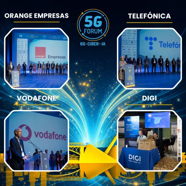 🚀 La IX edición del @5gforum ha vuelto a demostrar que el futuro de la conectividad ya es una realidad. Cuatro intensas jornadas en las que hemos profundizado sobre el universo #5G y su impacto en ámbitos clave como la inteligencia artificial, la #ciberseguridad, el #IoT, el edge computing, las redes privadas, la movilidad conectada, las smart cities, el espacio o la evolución hacia el #6G.
 
🌐 Todo ello ha sido posible gracias al apoyo y compromiso de los 37 patrocinadores que han formado parte de esta edición, contribuyendo a convertir el #5gforum en uno de los grandes puntos de encuentro tecnológicos de referencia para el ecosistema digital y las telecomunicaciones.
 
👏 Gracias a @orange_es, @telefonica, @vodafone_es, @digimobil_es, @huaweispain - @huawei, @netmetrix_spain, @juntadecastillayleon, @ayscom_esp, @viavifiber / @wavecontrol_rf, @indracompany, @teltronic.official, Axión, @gradiantct, @mavenirsystems, @hpe, @manageengine, @asteoredneutra, @infouma, @nokia, Andrew, @italtel_hq, Gsertel, Neutroon, Templus, IplusF, @hispasat_satelites, @rohdeandschwarz, Circet, SAPEC, @dihbuindustry40 / @itcl_centro_tecnologico, Boldyn, Ethon Shield, Anritsu, Evolvers, @ximenezgroup y @secmotic_official 
 
💡 Gracias por impulsar la innovación, compartir conocimiento y seguir construyendo juntos el futuro de la conectividad y la transformación digital.
 
➡️️ '𝟓𝐆 𝐅𝐨𝐫𝐮𝐦': 𝟏𝟐-𝟏𝟓 𝐦𝐚𝐲𝐨 𝟐𝟎𝟐𝟔
 
📍 2 jornadas presenciales en el @auditoriocartuja de @sevillatechpark, y 2 virtuales.
 
#5GForum26 #5G #6G #IA #redes #telefonía #conectividad #cloud #tecnología #conexiones #innovación #ciberseguridad #redesnoterrestres #NTN #Sevilla